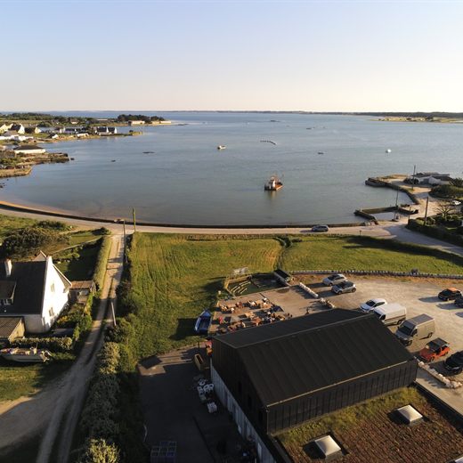 Terrasse Ty-Bag face à la mer